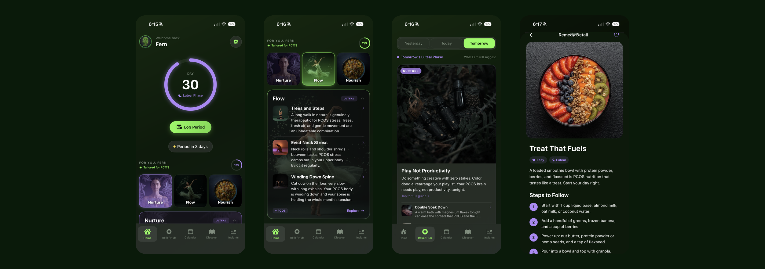 Fernomi App Screenshots